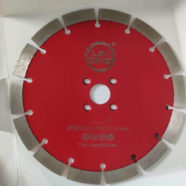 Ti-coated 180mm Diamond Blade Cutter Disc for Finishing Volcanic Stone in Mexico