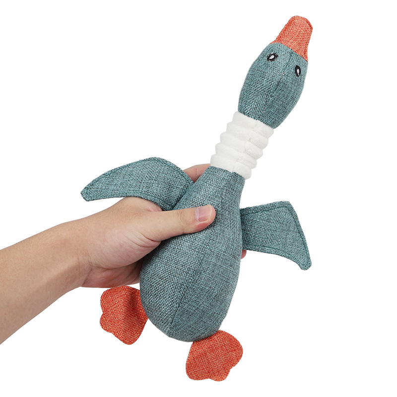 Игрушки игрушки/любимца плюша любимца белья джинсовой ткани доказательства жевания