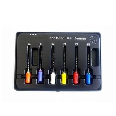 SX-F3 Hand Use Endo Rotary Files Niti Material Dental Files For Root Canal