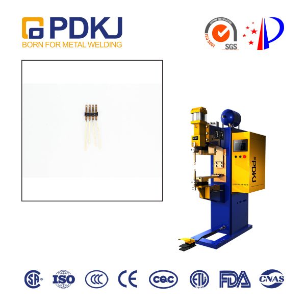 High Safety  Stainless Steel Spot Welder For Brass Sheet Multi Strand Wire