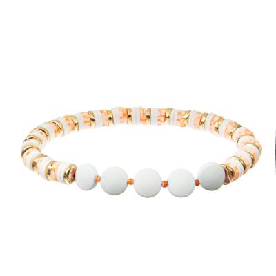 A forma Heishi do comprimido perla o bracelete