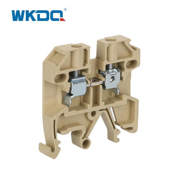 JSAK 2.5EN Series Beige Screw Connection Terminal Block 2.5mm² Cross Section