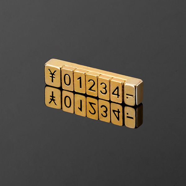 Цинковая сплавная основа Магнитное притяжение Фиксированная длина ювелирные изделия цена кубики