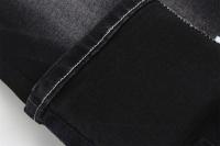 356gsm 10.5Oz Stretch Denim Fabric Black Color 3/1 Right Hand Sergé