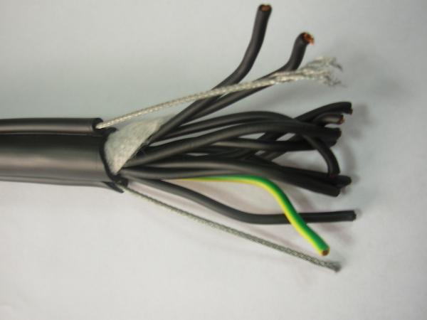 Rubber Insulated Flexible Cable 450/750V H07RN-F  A07RN-F 12x2.5 7x2.5mm2