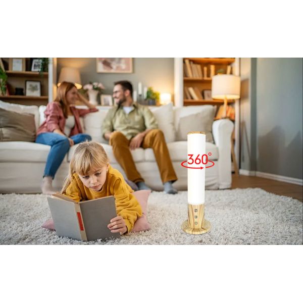 UV Free Happy Sunlight Therapy Lamp 10000 Lux Full Spectrum Therapy Lamp Adjustable Brightness