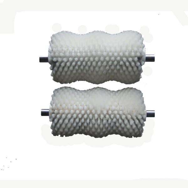 Fruit Vegetable polyethylene Cleaning Roller Brush Soft Nylon