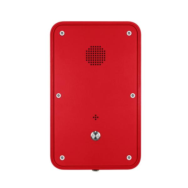 Red Industrial Weatherproof Telephone Post With Aluminum Alloy Die Casting Body