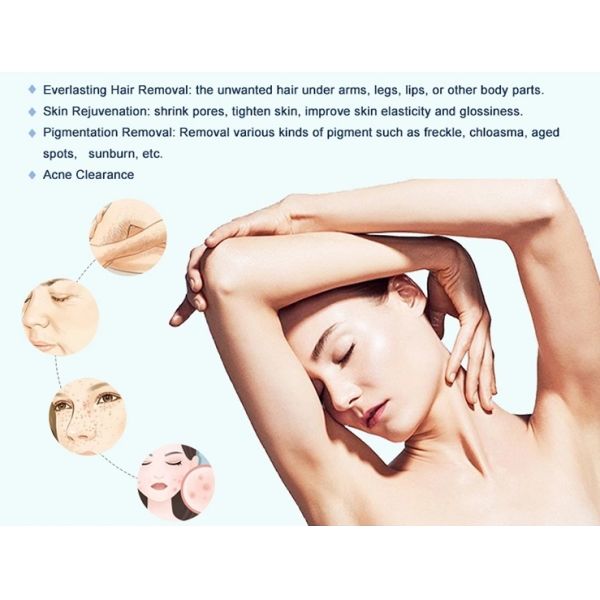 4 Filters IPL Beauty Machine For Salon Skin Rejuvenation And Hair Removal