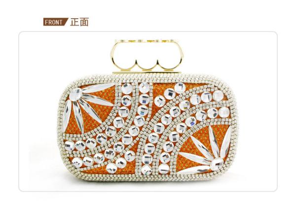 Europe and diamond evening bag evening bag princess bride