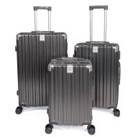 3 piece hard shell suitcase set with Spinner Wheels Hardside Suitcases 20/24/28 Inch TSA Lock USB Charging Cup Holder Makeup Bag for Men Women abs hard shell luggage