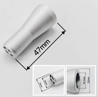 10-14-H47 Cross Selective Soldering Nozzle Precise Solder Application For PCB Assembly