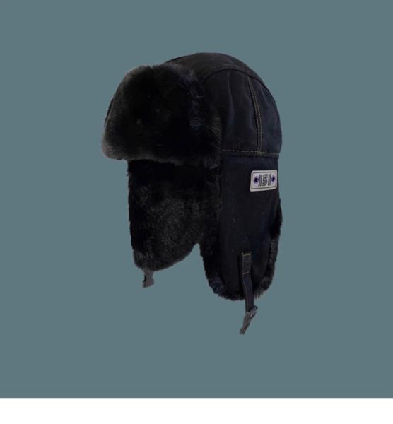 Windproof Ladies Fur Trapper Hats Cold Weather Trapper Hat Adult Size