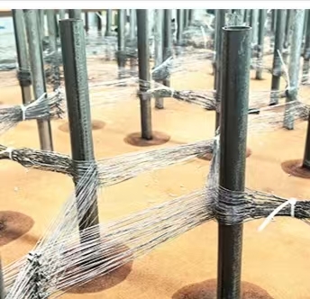 Carbon Steel Construction Anti Tank Net For Strategic Infrastructure Protection