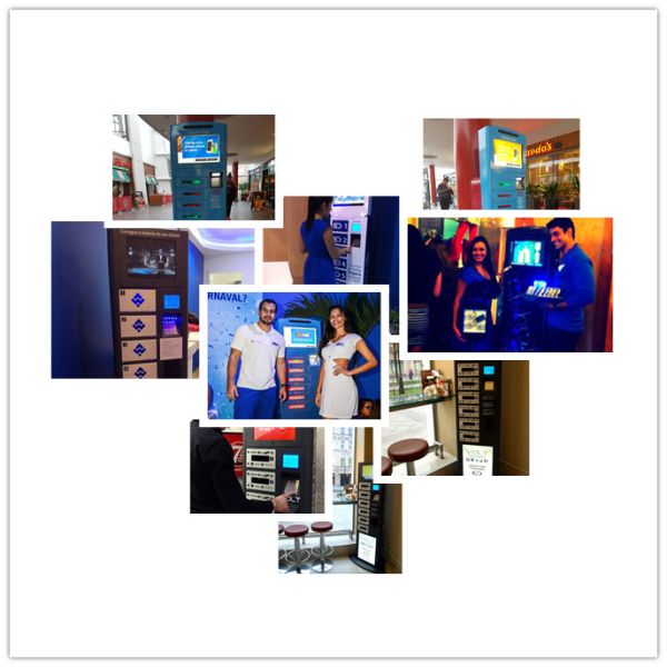 Coin Payment Commercial Cell Phone Charging Stations With Fast Charging Technology