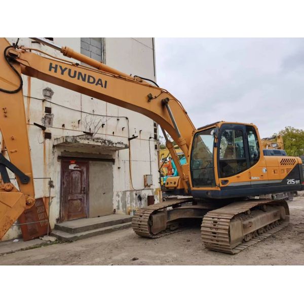Original Used Hyundai Digger 215-9 Crawler Excavator with 22 Ton Operating Weight