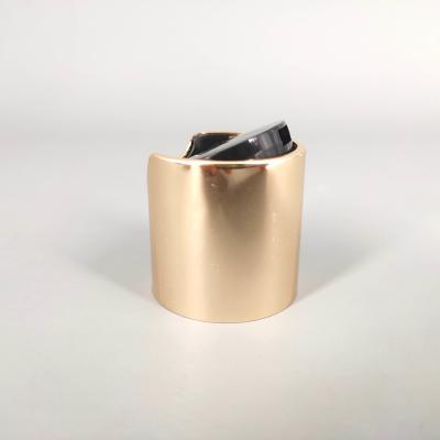Aluminum Plastic Screw Bottle Cap 24/410 Silver Gold Disc Top