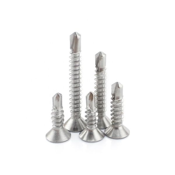 Stainless Steel Phillips Countersunk Head Self-Drilling Screw
