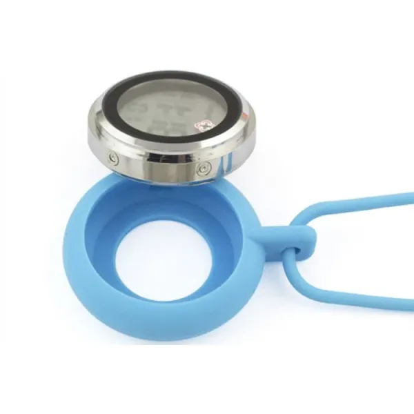 Leisure Silicone Nurse Fob Watch Round Hanging Neck Electronic Movement