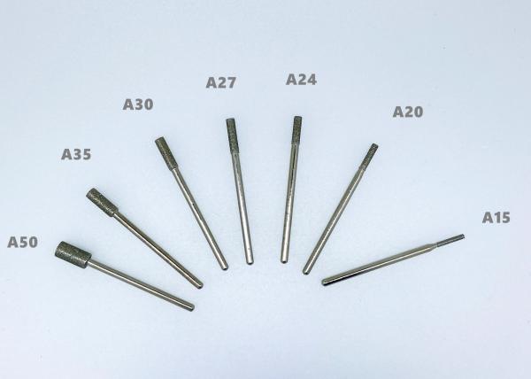 As pedras de moedura do metal dental do laboratório chapearam a pata Diamond Coated Burs de 2.35mm HP