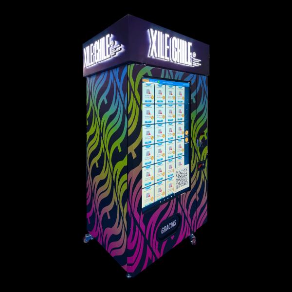 55'' Large Screen Snack Vending Machine with Lightbox Ideal for Malls, Airports and High-Traffic Locations