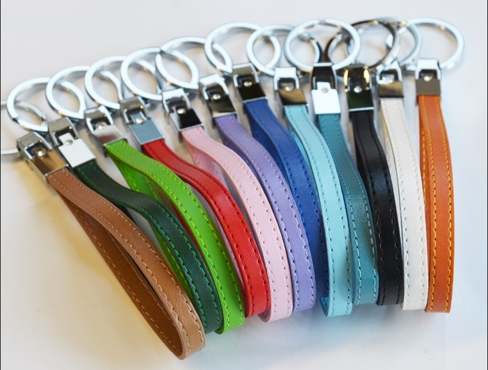 Faux ремесла PVC Eco ткань Keychains дружелюбного кожаная кожаная двором 0.5MM до 3MM