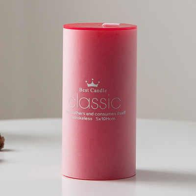 Colorful Cylindrical Wedding Hotel Party Christmas Snowflake Cheap Orange Lvory Flameless Led Wax Tall Pillar Wax