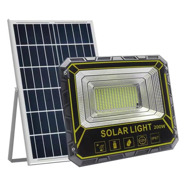 High Efficiency Super Bright Solar Flood Light Outdoor Focus Led Solar Street 100W
