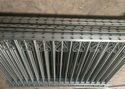 Galvanized Steel Tubular Fence Sliding Electric Gates For Backyard