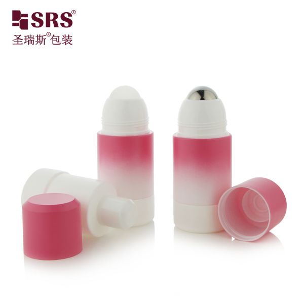 Primary Package For Containing Roll On Bottle For Pain Relief Gel Round Design