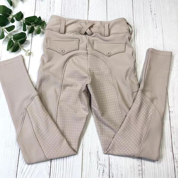 Anti Slip Full Seat Silicone Horse Riding Pants For Grils Children'S Breeches