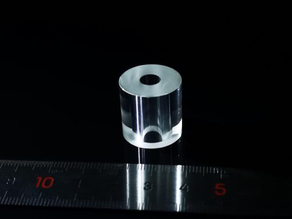 Polished Sapphire Optical Windows Tube Hardness 9.0 Wear Resistance Glass