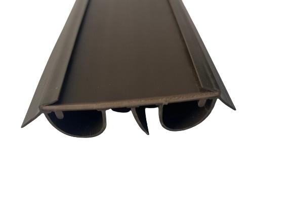 Moulding Processing Service U-shaped Vinyl Door Sealing Strip in Grey for High Standar