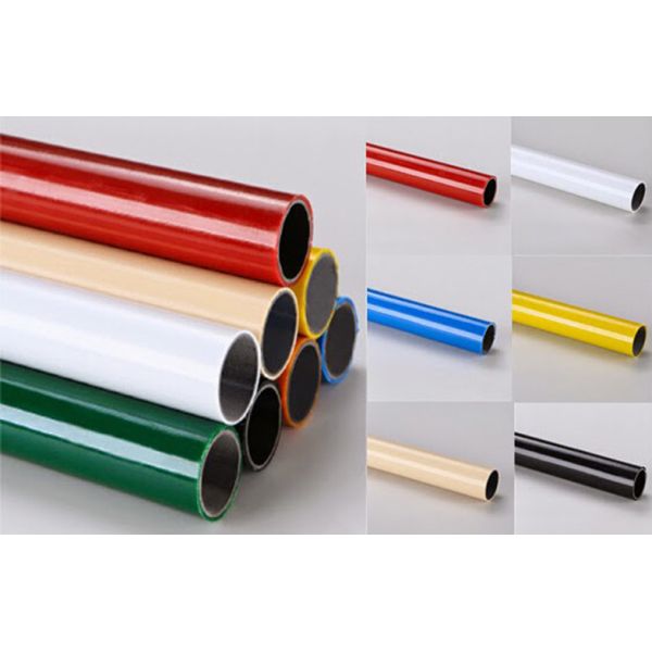 Multi PE трубы постного черноты ESD цвета покрыло трубу толщины 0.8MM/1.0MM/1