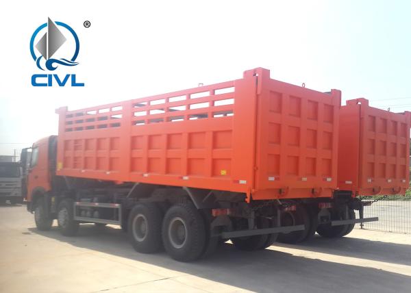 SINOTRUK Construction Project 1200R20 Radial Tire 8X4 Dumper truck for Sand