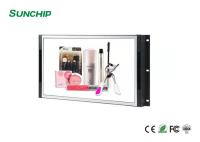 Interfaces multi de mémoire d'Usb de carte d'écart-type de soutien de moniteur de cadre ouvert d'affichage à cristaux liquides de 13,3 pouces