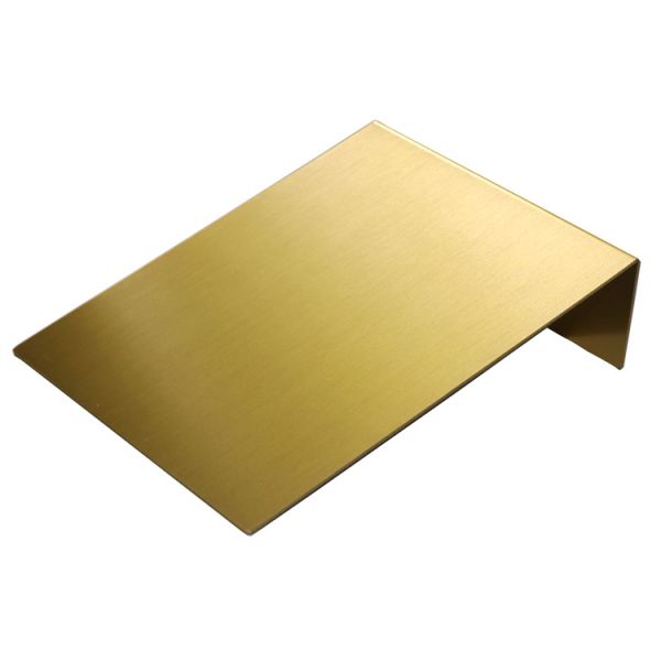 Anodized Metal Desk Name Plate Blank Office Table Name Plate Customized