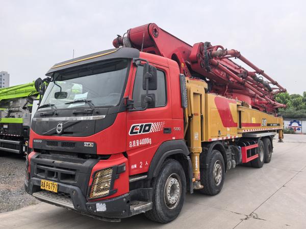 2021 SANY 62m Concrete Pump With Volvo Chassis Famous Chinese Pump Truck