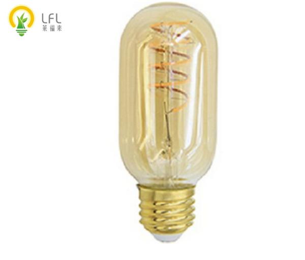 ampolas do candelabro decorativo do diodo emissor de luz 2200K, ampolas de Dimmable do nostálgico de D45*110mm