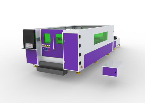 Máquina de corte industrial do laser do controle eletrônico para anunciar a marca registrada