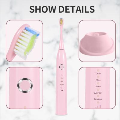ODM Waterproof Auto Electric Toothbrush With 15 Modes Multifunctional