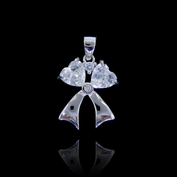 Modern Sunflower Necklace Pendant Plain Silver Plating Gold And Rhodium Charms Plated