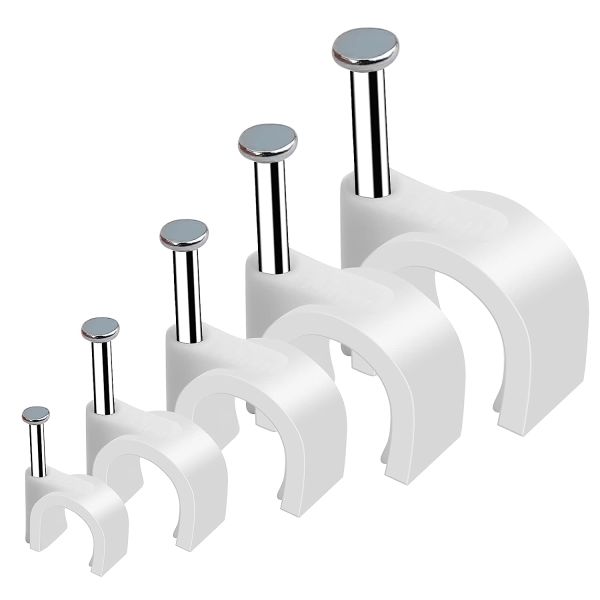 Customized Color Circle Nail Clip 20mm 22mm 30mm 32mm 35mm Diameters