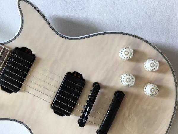 Wholesale Cibson LP Custom 1960 Electric Guitar rosewood fretboard with Real Pearl mother inlay Large diamond In White