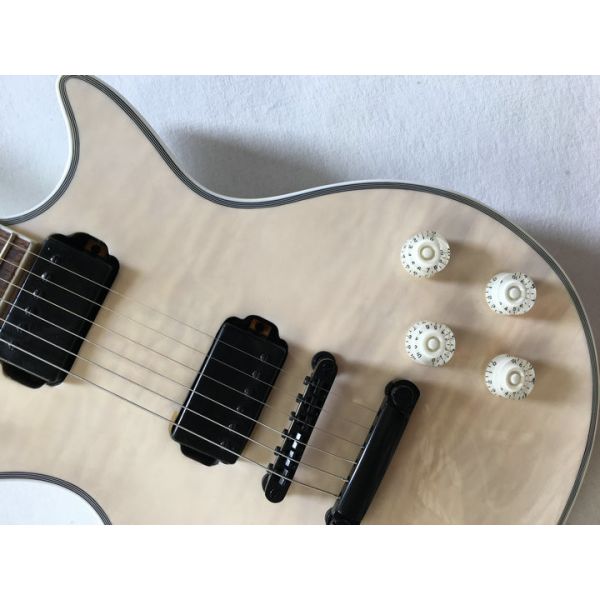 Wholesale Cibson LP Custom 1960 Electric Guitar rosewood fretboard with Real Pearl mother inlay Large diamond In White