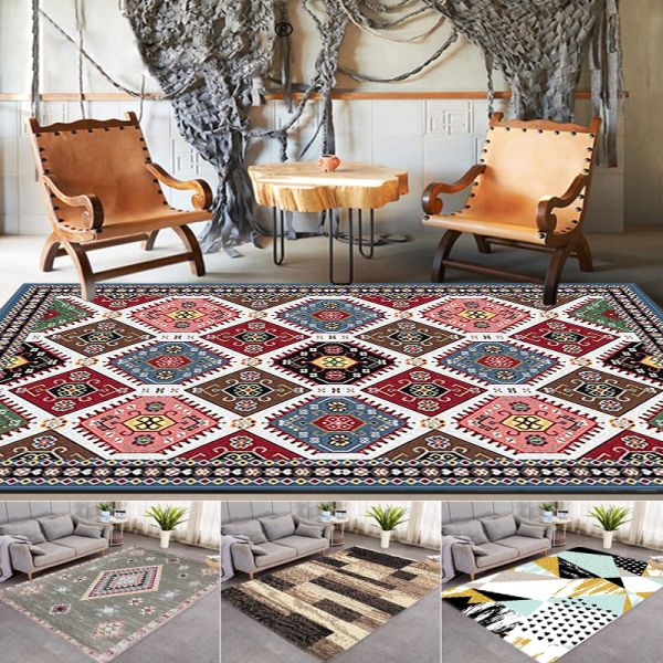 Best Quality Customized Shape Printed Waterproof Play Room Floor rug and mat  12mm thick
