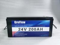 Batterie au lithium profonde du cycle Lifepo4 24v 200ah pour le système à énergie solaire