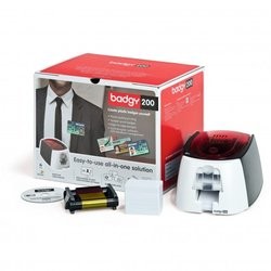 Evolis Badgy 100/200 Printer Thermal Direct Printing PVC ID Card Printer With Single Side