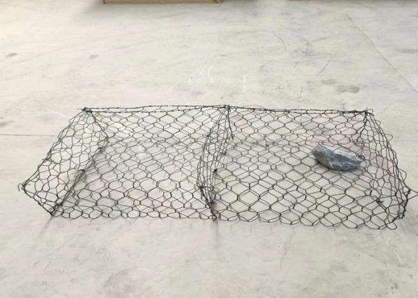 2m revêtement en zinc Gi Gabion Boîte 7x9cm trou de maille