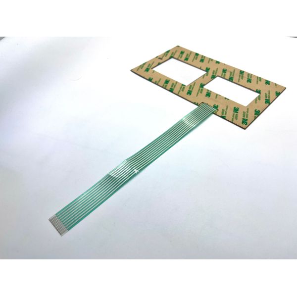 Customizable Embossing Keypad Membrane Switch 3M Adhesive